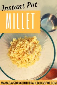 Instant Pot Millet