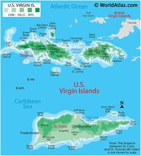 US Virgin Islands Maps & Facts - World Atlas