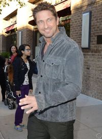 Gerard Butler in NYC 10/22/12