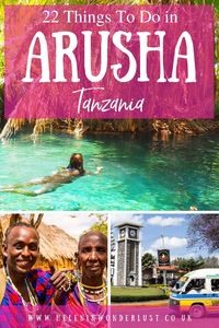 Looking for ideas on things to do in Arusha? Here are my favourite things to do in this great city in Northern Tanzania!