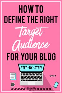 How to define the right target audience for your blog + business: Get real clear on who your customers are and let's start finding your niche today, entrepreneurs! #define #target #audience