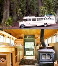 School Bus Conversion and Other Brilliant RV Conversion Ideas