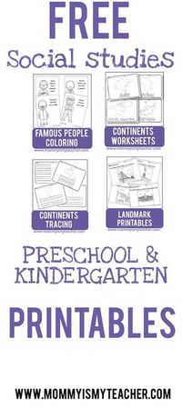 Wow, I just printed 10 free preschool printables for my homeschool preschool. Saving this website for more free printables!