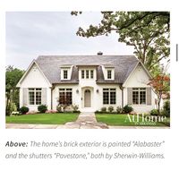 sherwin williams alabaster white • Instagram