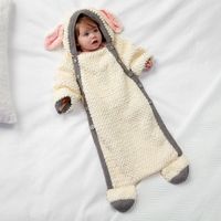 Yawn the Sheep: A Cozy Crochet Snuggle Sack Pattern