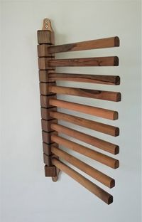 Wall Walnut Wood Trouser Rack Pants Rack Jeans Rack Drying - Etsy