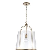 Homeplace by Capital Lighting Fixture Company Madison 14 Inch Large Pendant Madison Large Pendant by Homeplace by Capital Lighting Fixture Company - 347011AD Chic curves and clean lines create the Madison Pendant for Homeplace. The finish adds warmth and accents the seeded glass for standout style. - Homeplace by Capital Lighting Fixture Company Madison 14 Inch Large Pendant