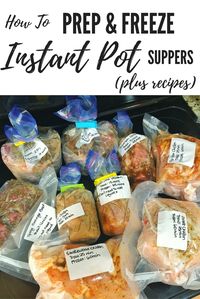 If you have read my post about Freezer Dinner Starters you know I am not a fan of filling my freezer with fully prepped meals. To me, it feels a lot like eating leftovers – so I don’t do a whole lo…