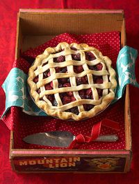 Strawberry Pie Kitchen Photography ~ Turquoise & Red