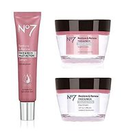 Amazon.com: No7 Restore & Renew FACE & NECK MULTI ACTION Day/Night Creams/Serum : Beauty & Personal Care