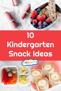 10 Healthy Snack Ideas for Kindergarteners | MOMables