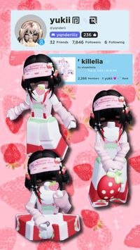 roblox username: yqnderii ୨ৎ  shop my group:  ‘ killelia ^_^  https://www.roblox.com/groups/17059082/killelia#!/about ¡ % ☆:★ outfit codes are for catalog avatar creator ‹𝟹 