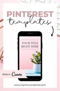 Not design savvy? Don't worry, these 76 templates will not only elevate your Pinterest game but save you loads of time! The best thing? Everything is fully customizable using a FREE Canva account, either on your desktop or using their mobile app! Includes 7 opt-in freebie + products options AND 2 infographics! CLICK to access the 76 Pinterest Templates for Canva!