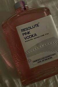 Resolute pink vodka