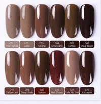 Brown colors nails inspo#Nail #nailcolor #nailpolish