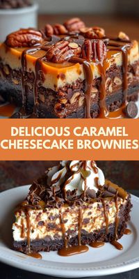 Indulge in this mouthwatering Caramel Brownie Cheesecake recipe. Fudgy brownies meet creamy cheesecake with a swirl of caramel for a dessert that’s sure to impress. These Caramel Cheesecake Brownies are ideal for special occasions or whenever you want to treat yourself!