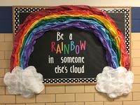 Rainbow/Kindness Bulletin Board