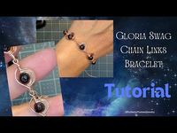 Wire Wrapped Beaded Chain Links! Beginner Friendly Tutorial - YouTube