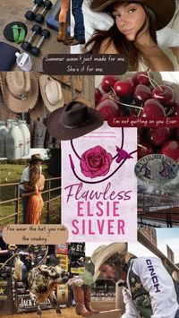 Book #1 of Chestnut Springs series follows Rhett Eaton, a professional bull rider and Summer, his boss's off-limits daughter, who was given the task of supervising him *wink, wink*   #BookTok #chestnutsprings #flawlessbyelsiesilver #chestnutspringsseries #rhetteaton #rhettandsummer #cowboyromance #romancebooks