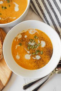 Vegan Butternut Squash Soup - Boo Boo's Bakery