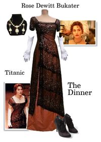 "Rose Dewitt Bukater - Titanic" by gone-girl ❤ liked on Polyvore featuring Lauren Jones, titanic, Rosedawson and Rosedewittbukater