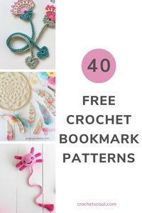 40 Free Crochet Bookmark Patterns - Crochet Scout