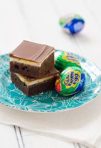 Cadbury Cream Egg Brownies (Shut up on this one...)