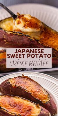 Upgrade your dessert game with the viral Japanese Sweet Potato Crème Brûlée Japanese! This easy recipe combines sweet creamy custard with roasted sweet potatoes for a warm & comforting twist on the classic French dessert. The texture will make you thank me later, it’s a chef’s kiss!