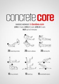 Concrete Core Workout