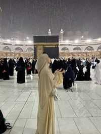 Dream come true  #dream #prayer #dua #mecca #rain #haramain #islamicreminders #islam #abaya