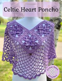 Celtic Crochet Poncho - Celtic Knot Crochet