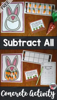 How to Start Teaching Subtract All and Subtract None - Just Ask Judy