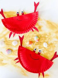 10 CUTE Crab Crafts for Kids - ABCDee Learning