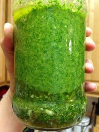 Chimichurri. Not just for steaks! Delicious on grilled veggies, chicken, stir it into egg salad, pasta, as a bread or veggie dip, drizzled on top of crostini spread with goat cheese, on leftovers etc. Too easy and super delicious.