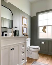 Discover the perfect palette for your rustic retreat with soothing neutrals, earthy tones, and vintage-inspired hues. Explore ideas for creating a serene and inviting space with the best farmhouse color schemes. #farmhousedecor #farmhousebathroom #ABlissfulNest