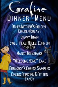 Coraline Themed Dinner - Inspiring Magical Memories