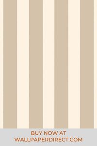 A two colour stripe design in shades of beige. This design has a free pattern match. Shop the collection on our website.