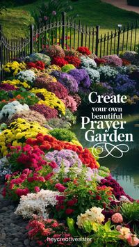 Design a prayer garden with these creative ideas. Find inspiration for making your backyard a peaceful place of prayer