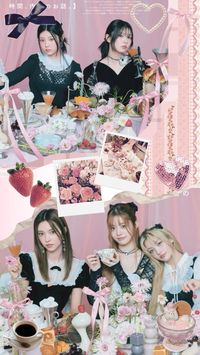 #ILLIT #collage #kpop #pink #pinterest