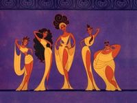 The Muses | Disney's Hercules Wiki | Fandom