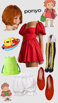 #ponyo #costume #anime #cosplay #islandgirl #seaside #comfortmovie