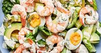 Shrimp and Avocado Salad with Dill Dressing | The Modern Proper