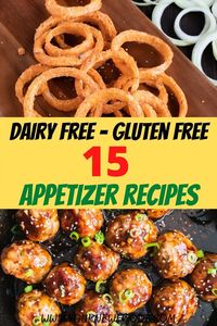 Gluten-free dairy free appetizers – Learn how to make these amazing recipes. Try our top 15 favourite Gluten free dairy free appetizers with recipes today. #glutenfree #dairyfree #glutenfreedairyfreeappetizers #glutenfreeappetizers #dairyfreeappetizers