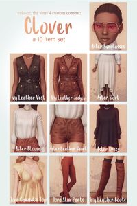 Check out these amazing Sims 4 CC clothes at number 47 on my list! You’ll find the best tops, pants, dresses, jackets, blouses, shorts, and so much more. This collection also features stunning clothes packs for both male and female Sims, including shirts, jeans, and more. All are Maxis Match and come in easy-to-download Sims 4 CC packs. Trust me, these finds have completely transformed my Sims' wardrobes, and I’m loving the results!