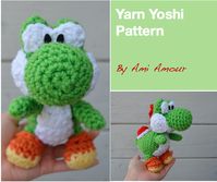 Yarn Yoshi Amigurumi Pattern - Ami Amour