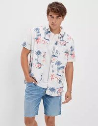 Men's Flannels & Button-Up Shirts | American Eagle