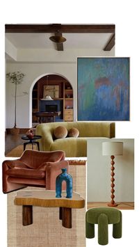 Interior inspiration for artwork by artist Ash Leslie