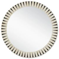 Currey & Company Arvi Bone Flat Wall Mirror | Wayfair