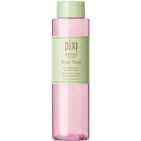 Refresh and replenish your complexion with PIXI Rose Tonic, a nutrient-rich face toner that delivers naturally soothing and hydrating properties.Formulated on a Rose Hydrosol base, the toner glides effortlessly over skin to restore moisture and tone while balancing skin's pH. Its calming benefits help minimise redness, and its gentle cleansing properties eliminate last traces of makeup and impurities. Skin is left feeling fresh and revitalised.Suitable for all skin types.Free from parabens. Not tested on animals.