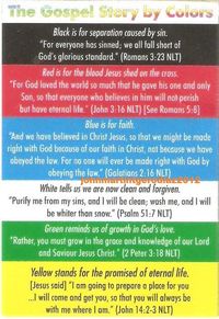 Bible color story bracelets - Google Search